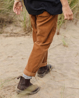 Compass Recycled Corduroy Pant - Coconut