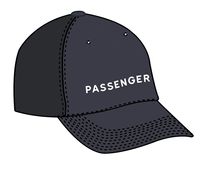 Passenger Recycled Cotton Trucker Hat - Black