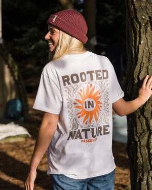 Rooted In Nature Recycled Cotton T-Shirt - White