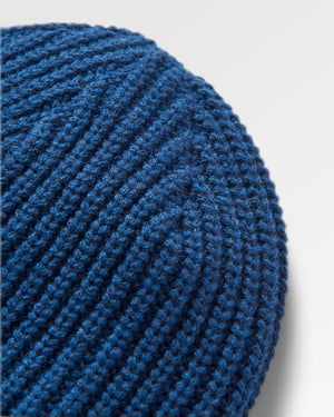 Beechwood Fleece Lined Recycled Beanie - Tidal Blue