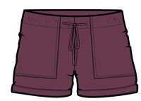 Carriso Organic Cotton Shorts - Cranberry