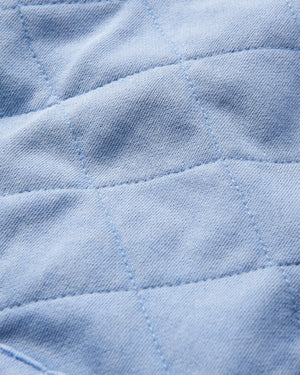 Clementine Quilted Full Zip - Cornflower