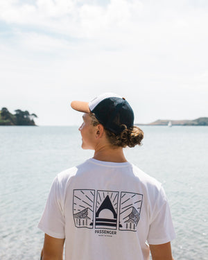 Made To Roam Trucker Hat - Rich Navy/Rubber