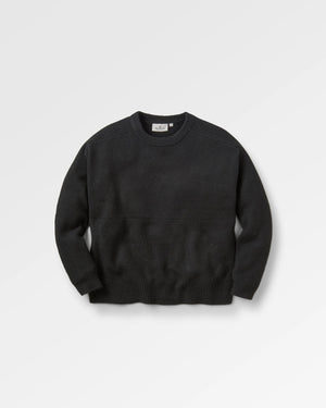 Cove Recycled Knitted Sweater - Black