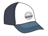 Odyssey Active Trucker Hat - Navy/ Moonlight Blue