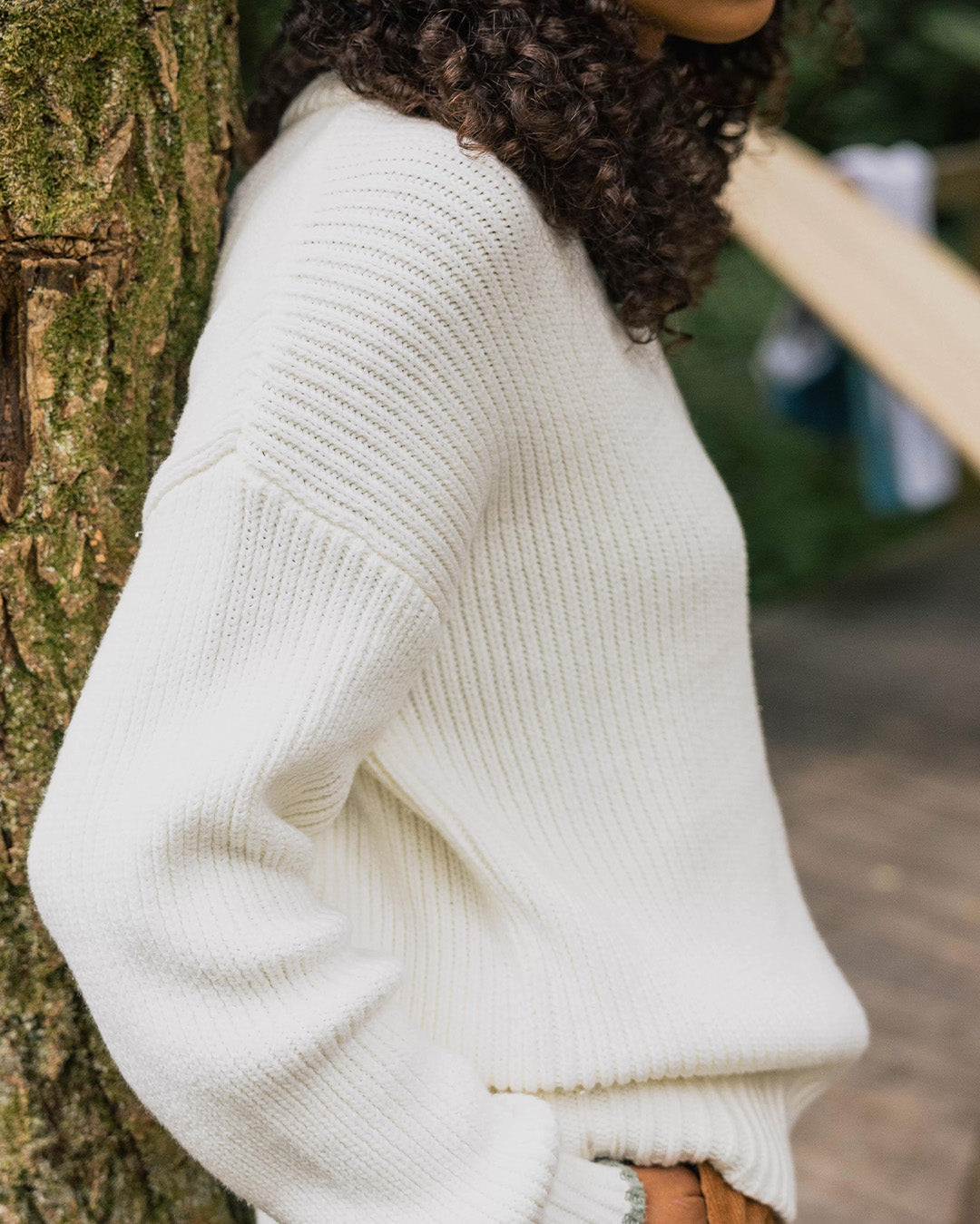 Gondwana Classic Knitted Sweater - Off White