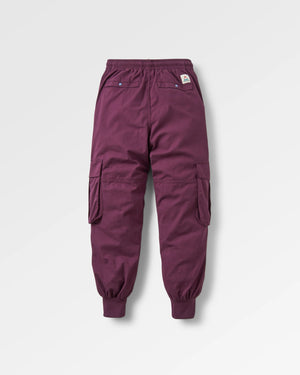 Hydrilla Organic Cotton Pants - Deep Plum