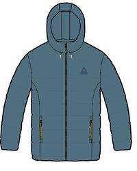 Pow Recycled Insulated Jacket - Blue Steel