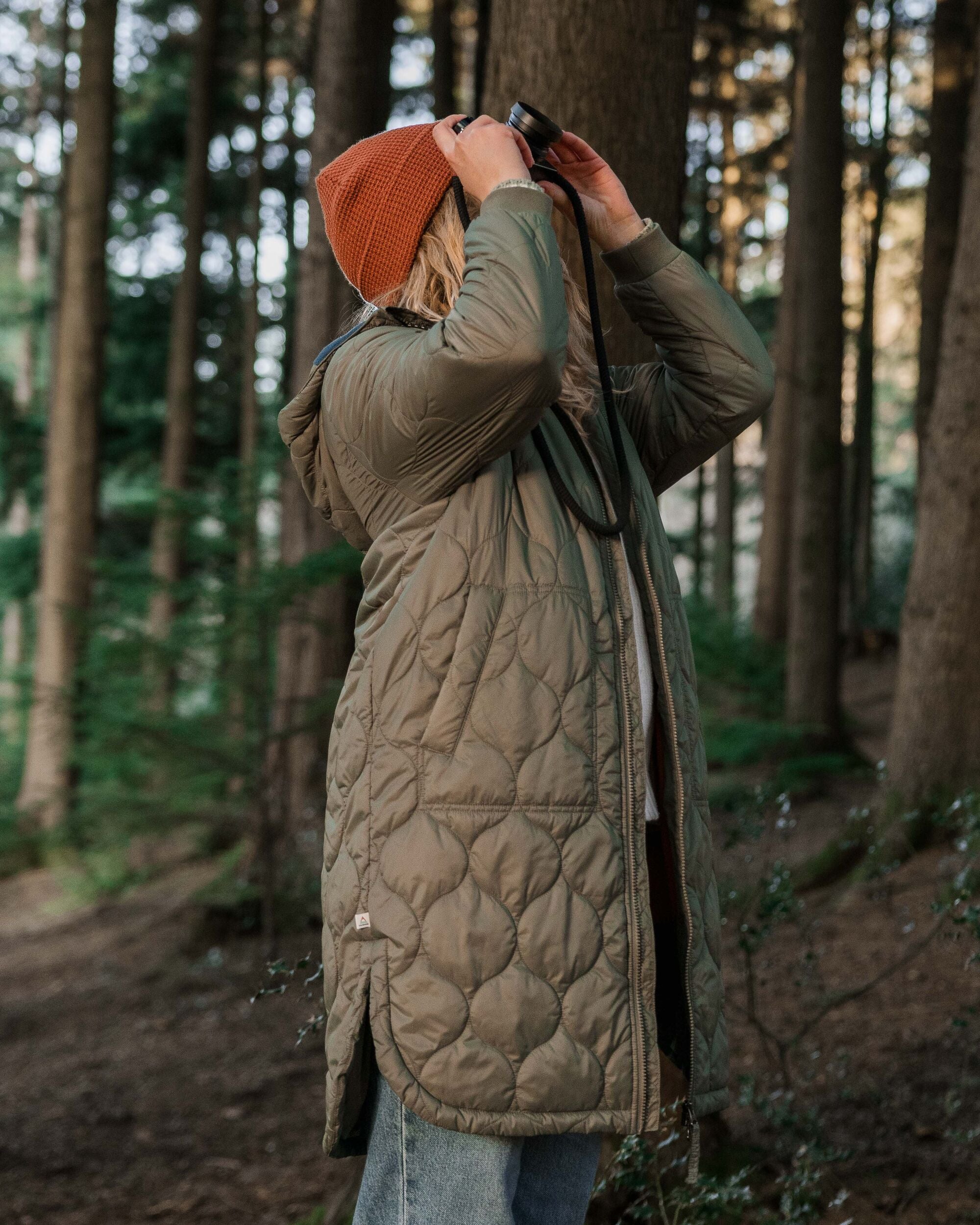 Flora 2.0 Long Recycled Insulated Parka - Dusty Olive