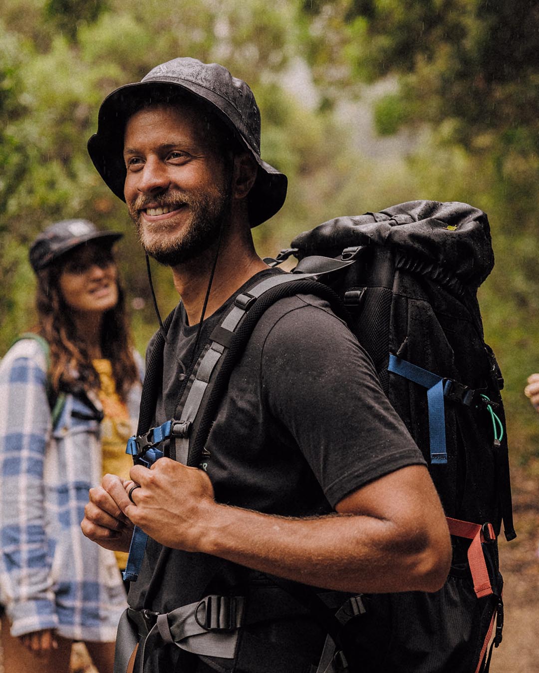 Relaxed Organic Bucket Hat - Black