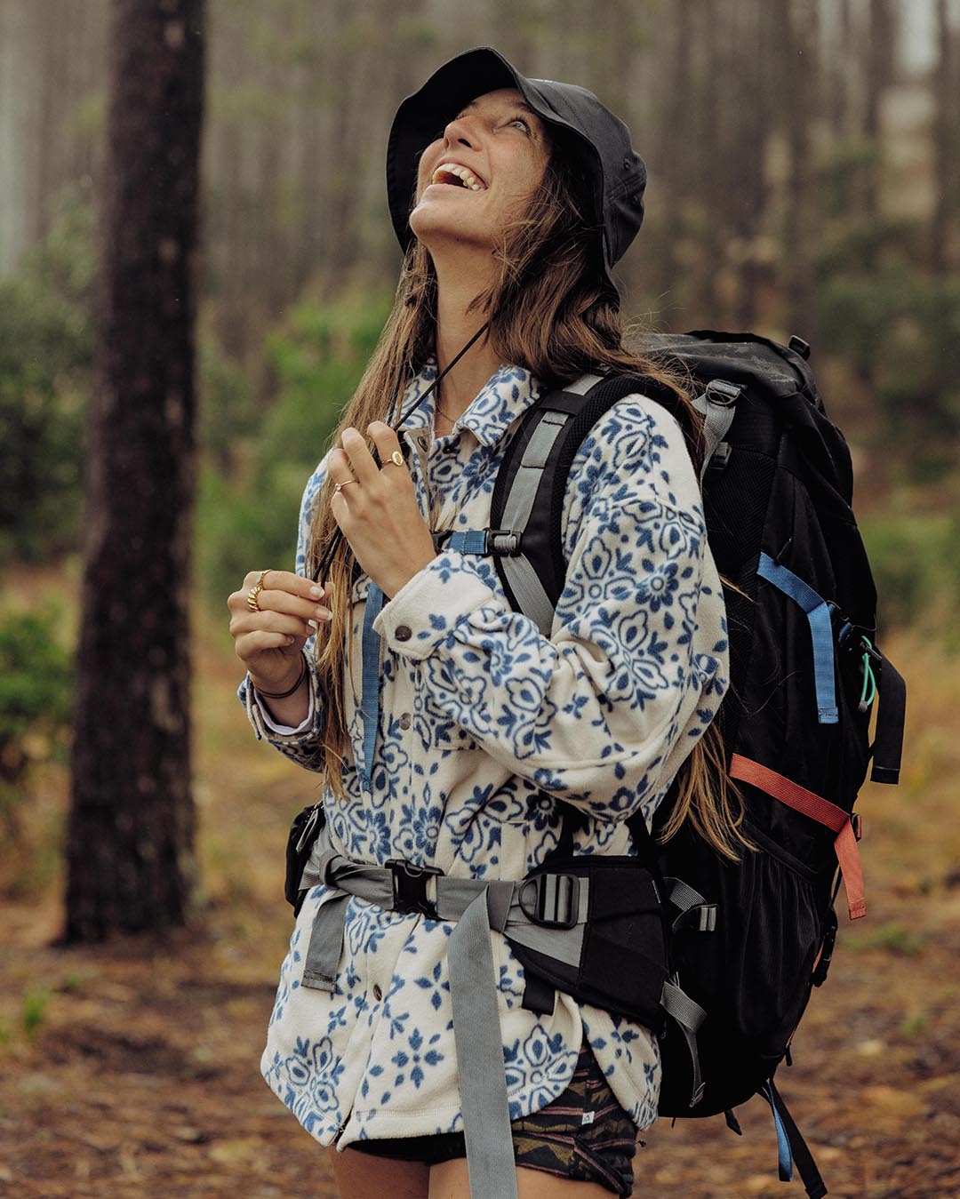 Relaxed Organic Bucket Hat - Black