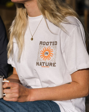 Rooted In Nature Recycled Cotton T-Shirt - White