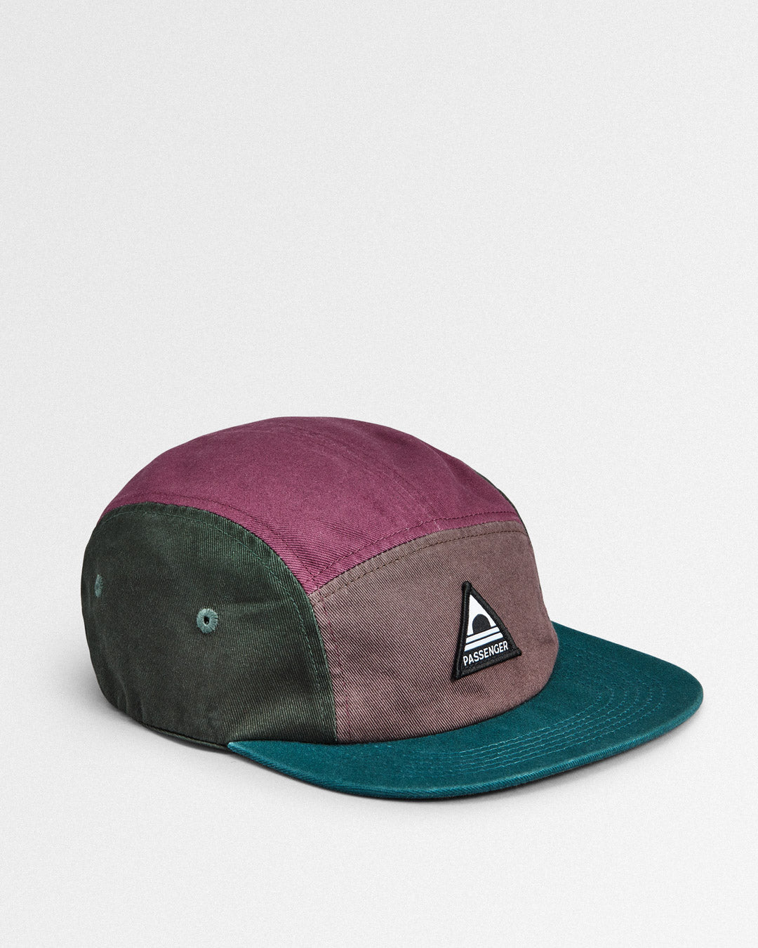 Fixie Recycled 5 Panel Hat - Grape Multi