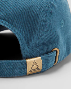 Fixie Recycled 5 Panel Hat - Tidal Blue