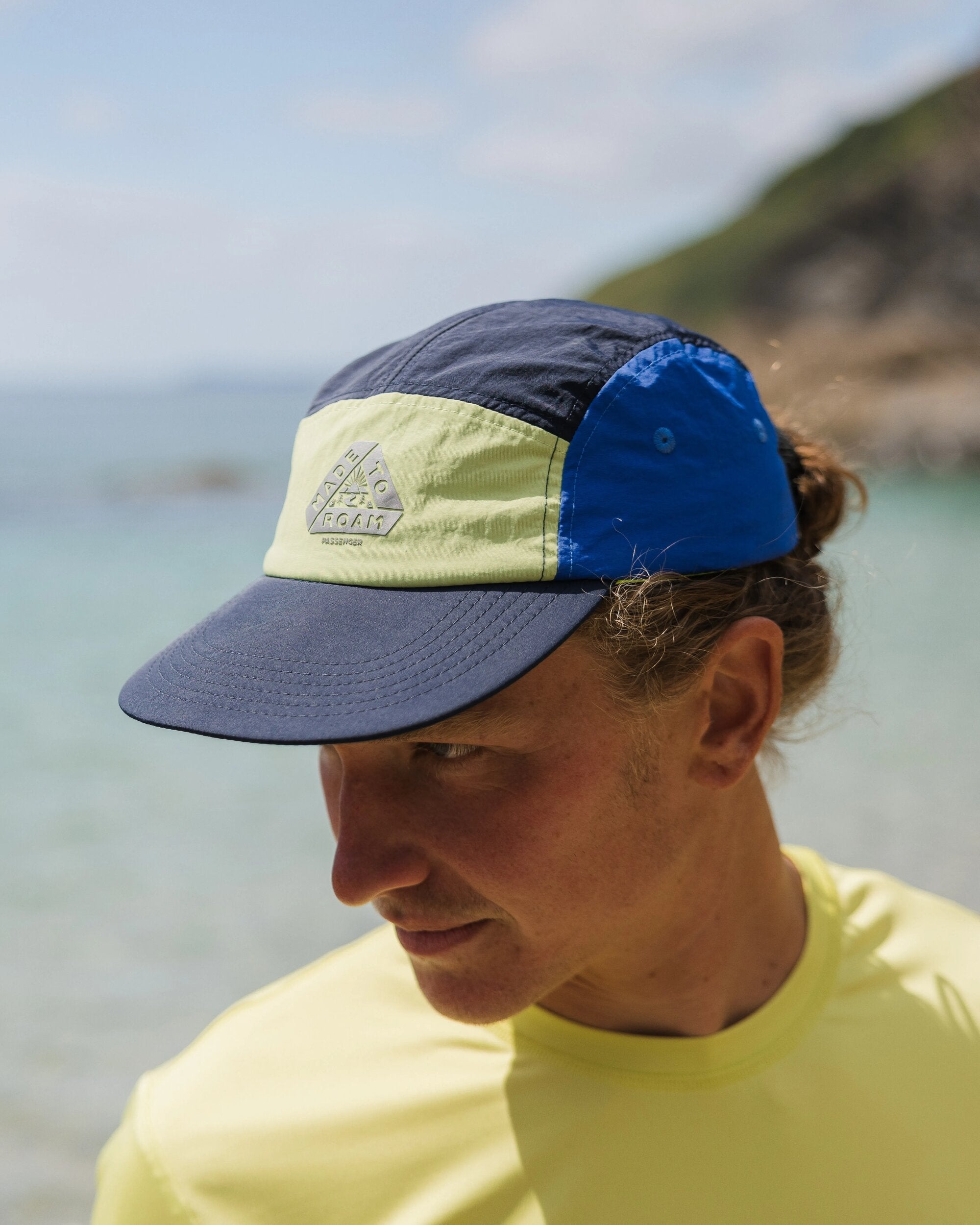 Emerge 5 Panel Trail Hat - Moonlight Blue