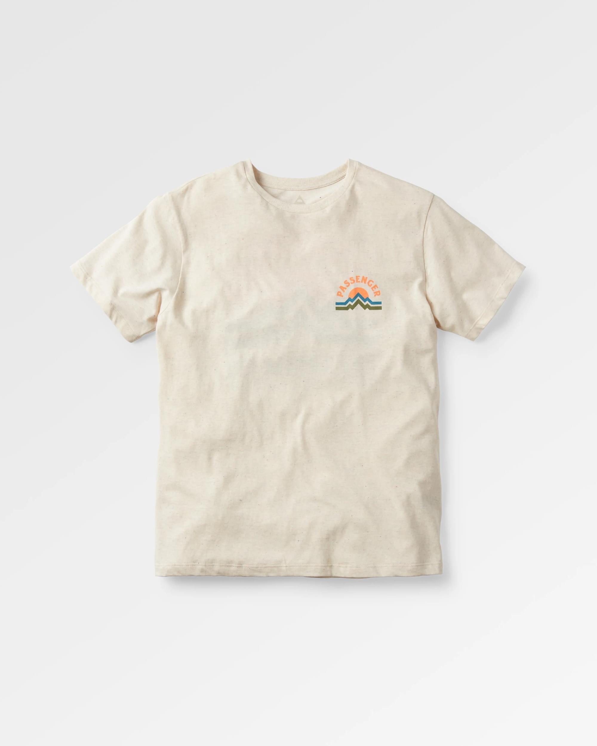 Breathe Recycled Cotton T-Shirt - Milky Marl