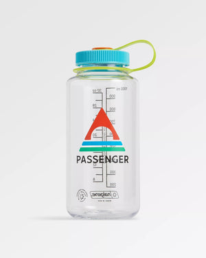 Nalgene 1L Wide Mouth Water Bottle - Clear