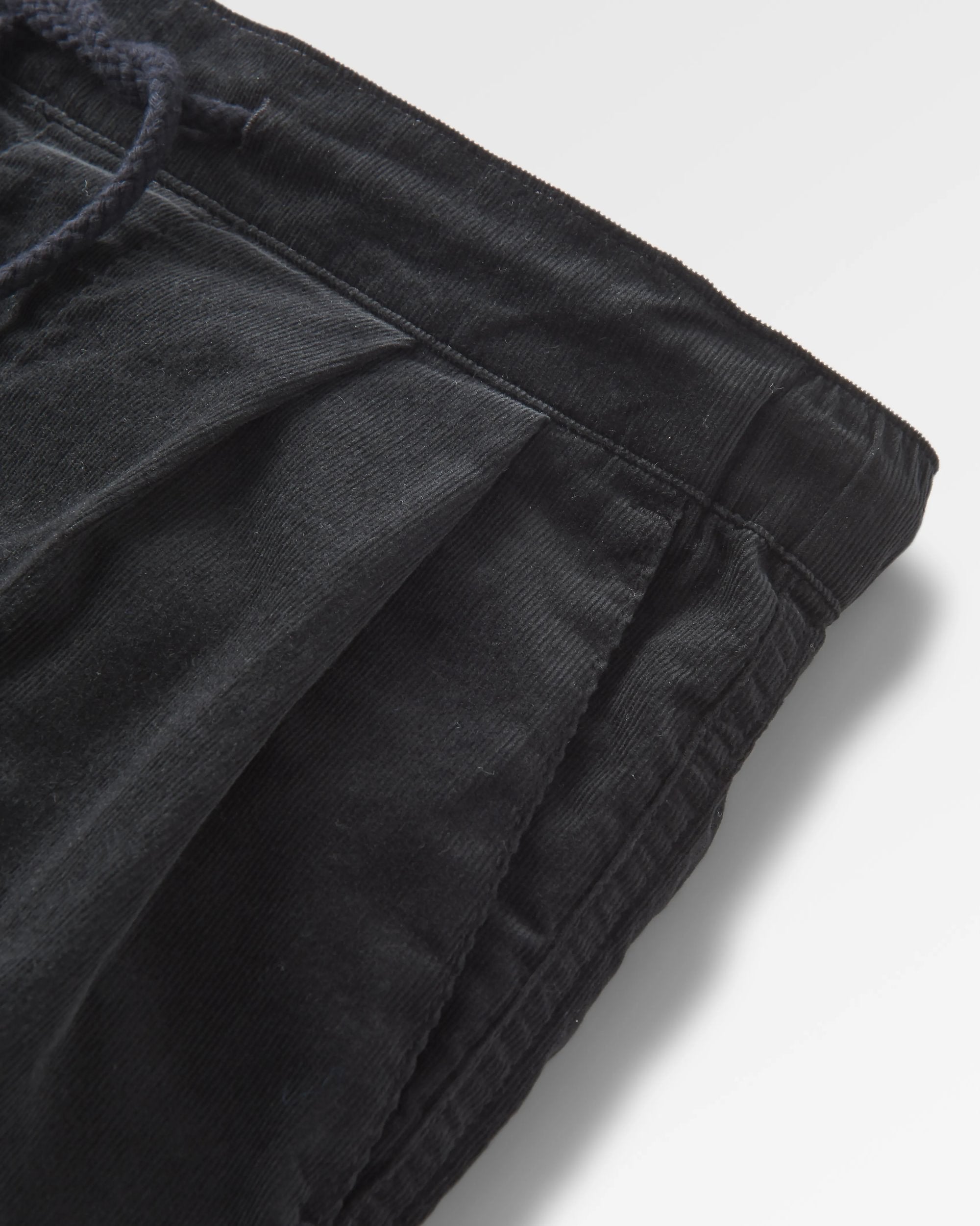 Compass Recycled Corduroy Pant - Black