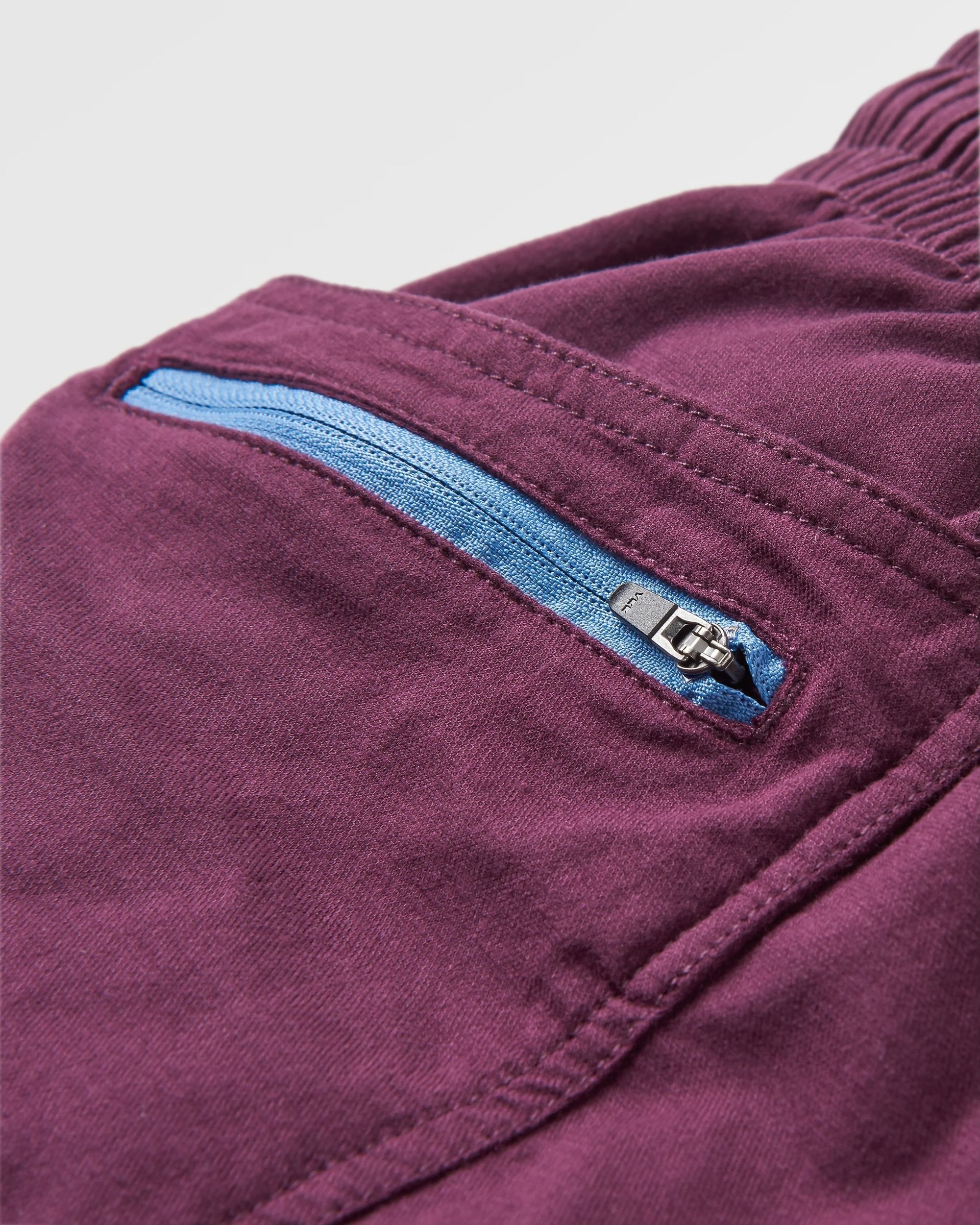 Hydrilla Organic Cotton Pants - Deep Plum