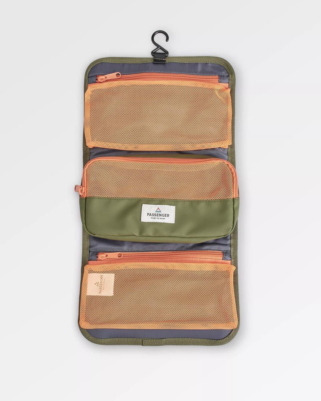 Drop Recycled Wash Kit - Khaki Green