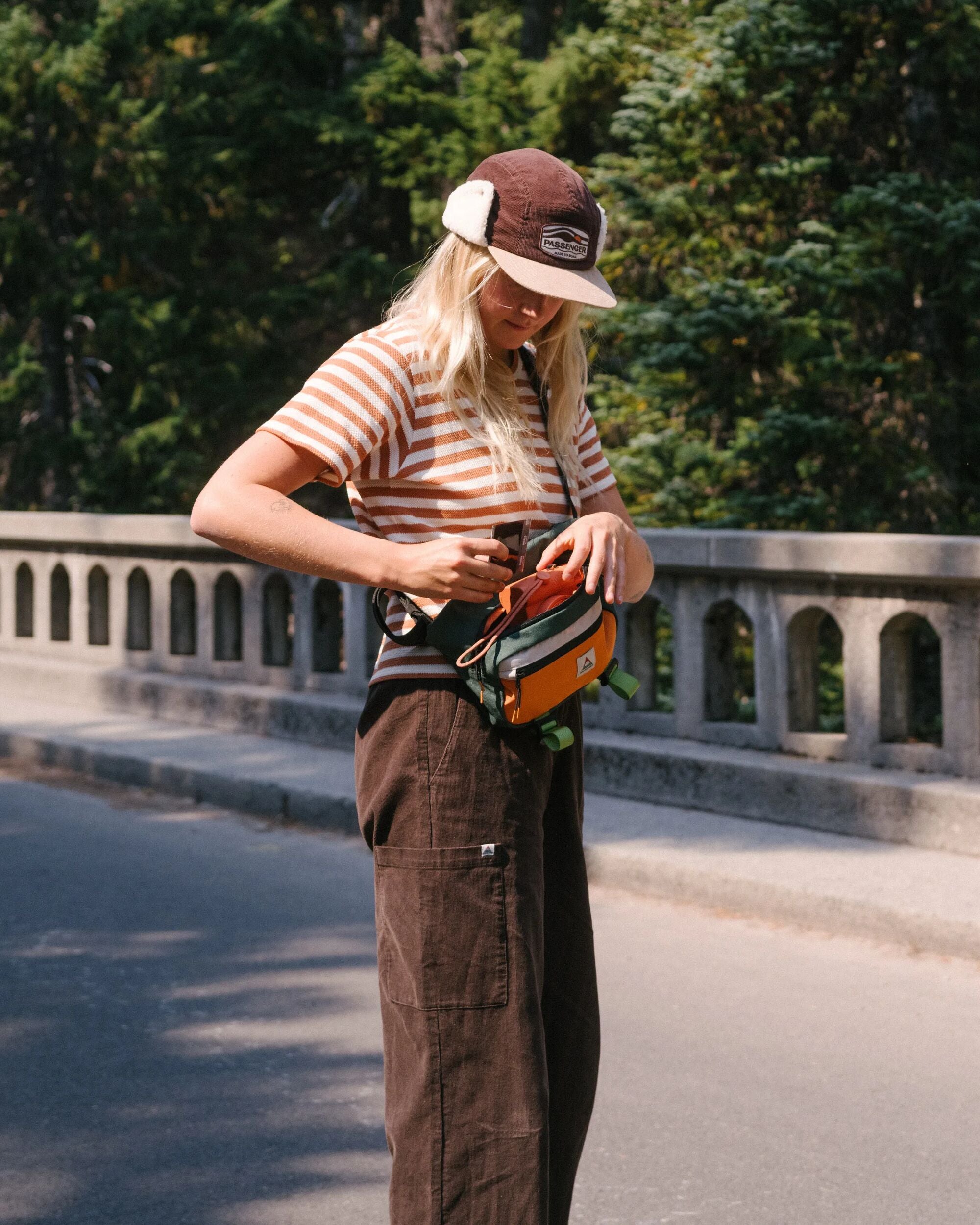 Someday Organic Cotton Corduroy Pant - Coffee