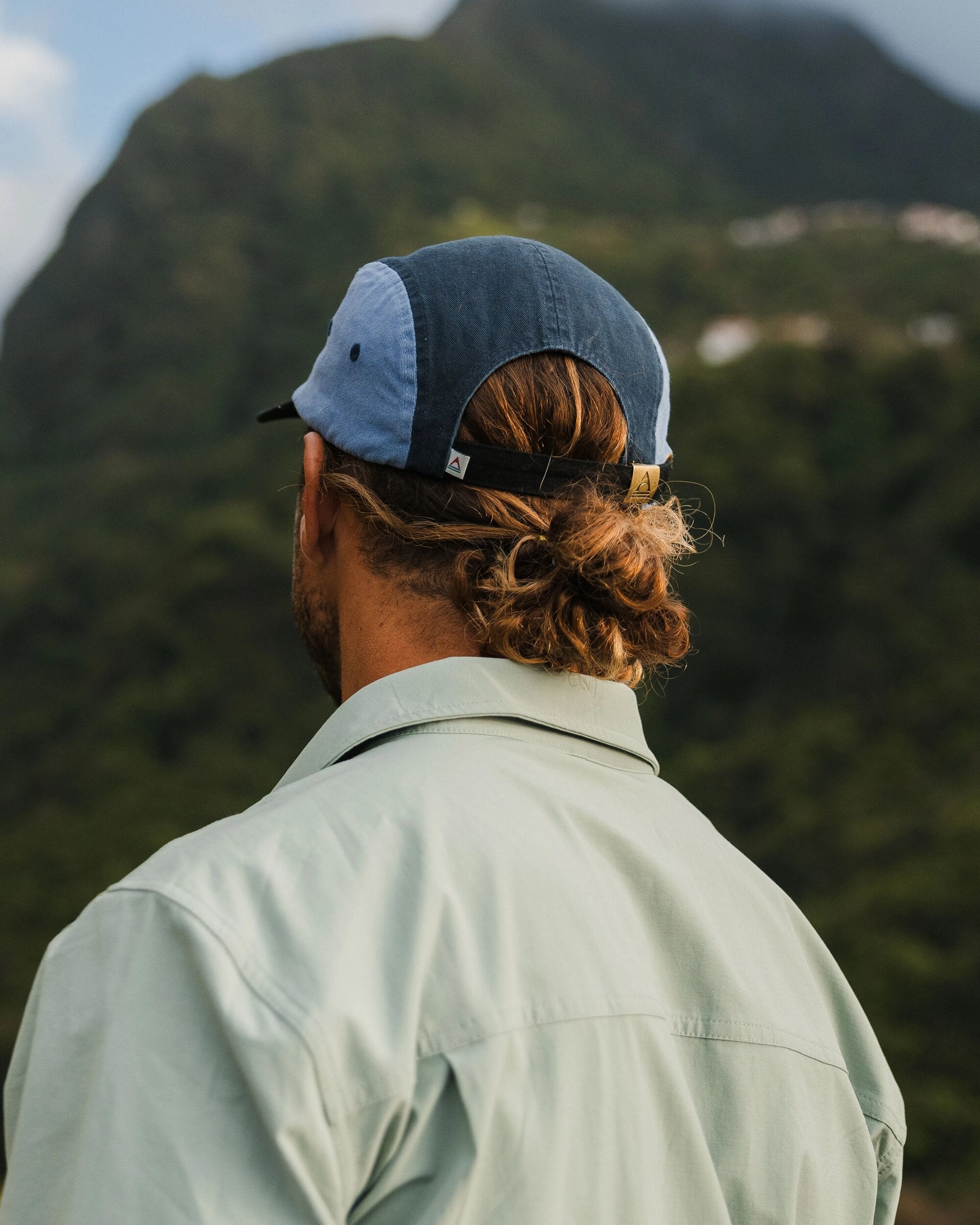 Made To Roam Recycled 5 Panel Hat - Charcoal Multi