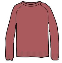 Cove Recycled Knitted Sweater - Mineral Red