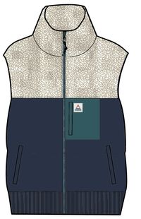 Inspire Recycled Insulated Vest  - Rich Navy