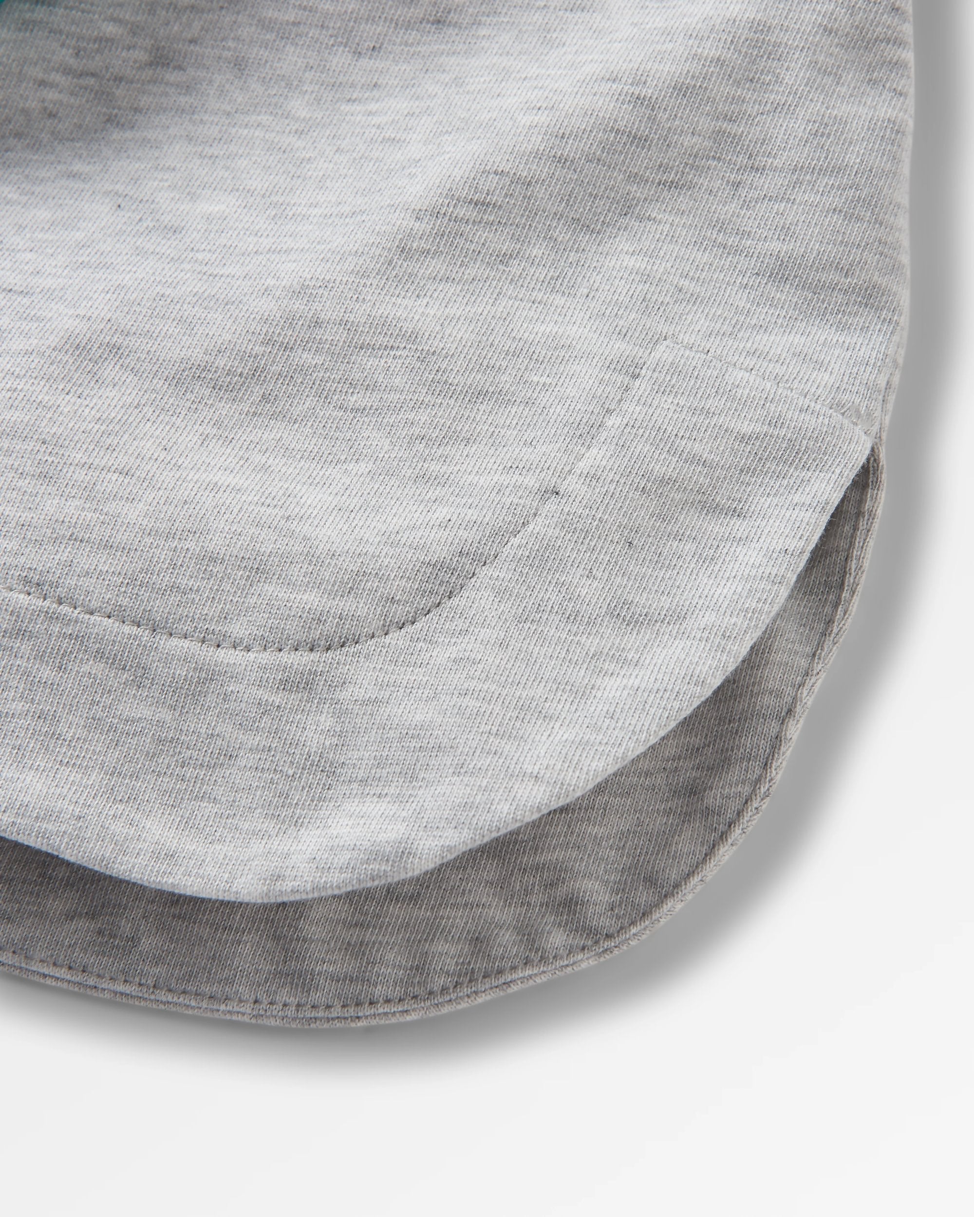 Hilltop Organic Cotton Long Sleeve T-Shirt - Grey Marl