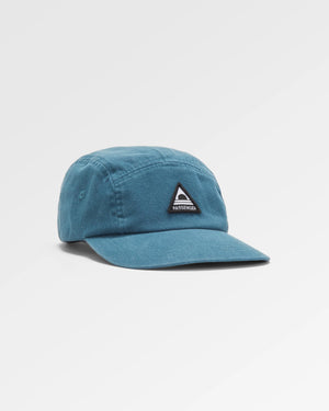 Fixie Recycled 5 Panel Hat - Tidal Blue