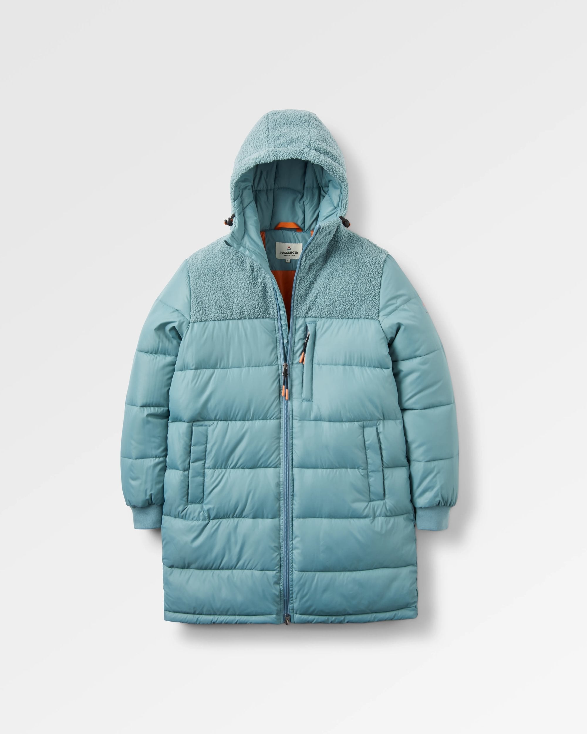 Elowen Hooded Recycled Insulated Jacket - Arctic