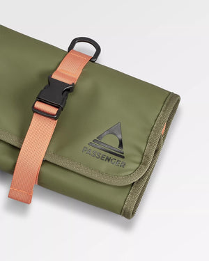 Drop Recycled Wash Kit - Khaki Green