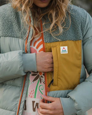 Inspire Recycled Insulated Jacket - Pistachio