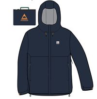 Rainstorm Recycled Waterproof Jacket - Rich Navy