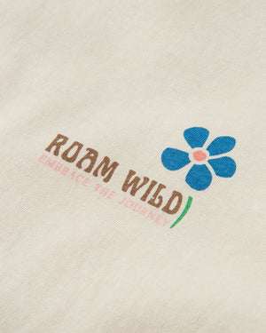 Roam Wild Recycled T-Shirt - Birch